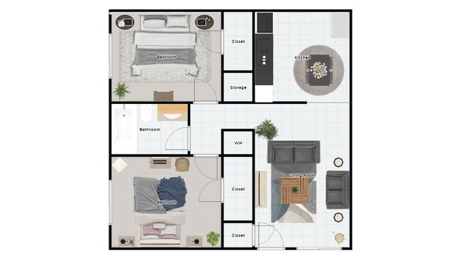 Floorplan - Park View Apartments