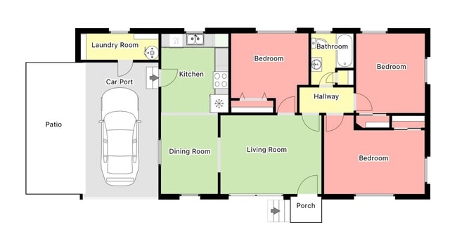Building Photo - Comfortable 3 Bedroom/1 Bath Home in Fores...