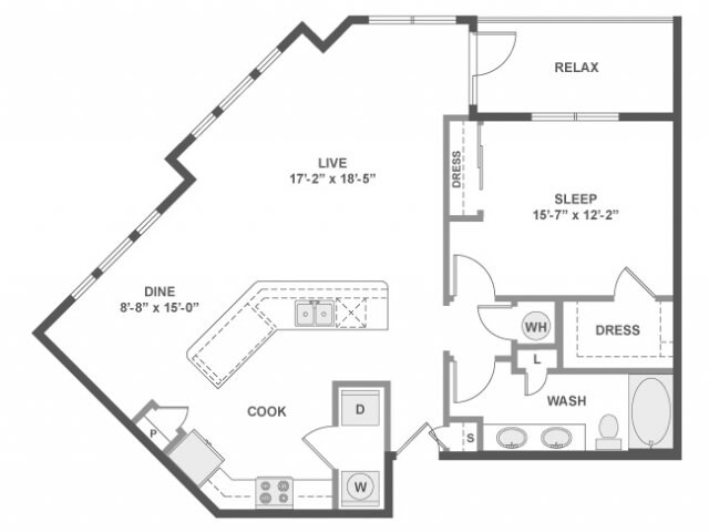 Floorplan - AMLI Frisco Crossing