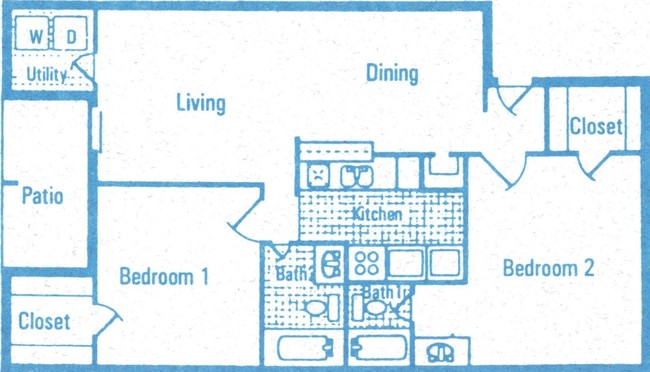 Floorplan - Villa Nueva Apartments