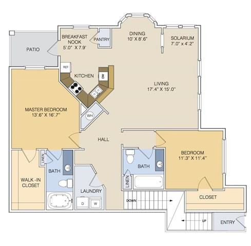 Floorplan - Artesian on Westheimer