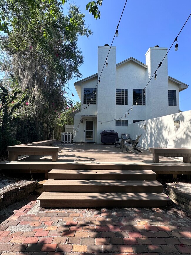 Back deck - 531 Melrose Ave
