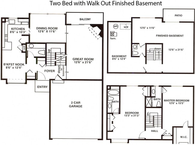 Floorplan - Weatherstone Townhomes