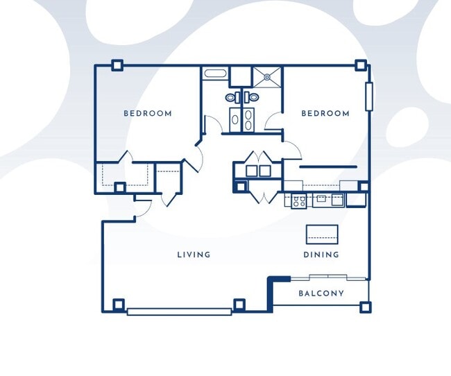 1545 sf - The Meridia Apartments