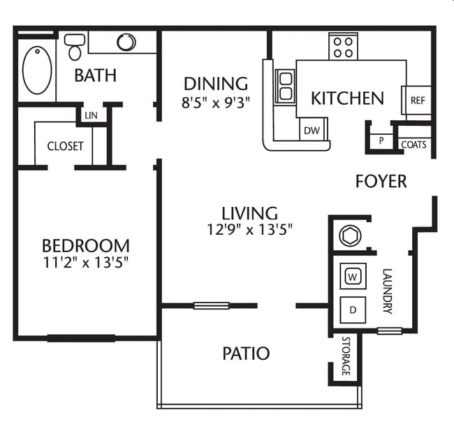 One Bedroom One Bathroom - Walden Oaks