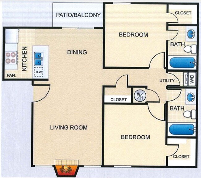 Floorplan - The Chandler