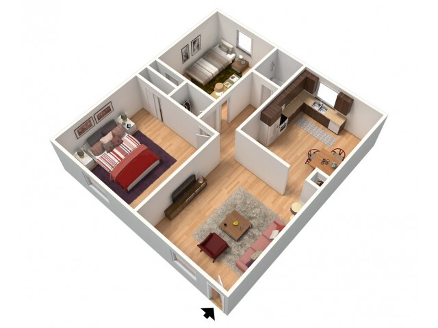 Floorplan - Southern Oaks Apartments