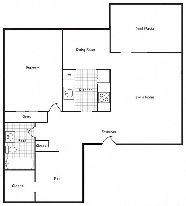 Floorplan - Royal Oaks Apartments