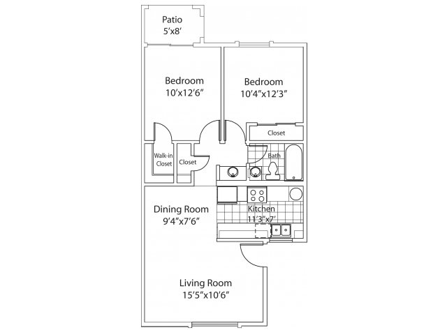 Cypress - Crystal Pointe Apartments