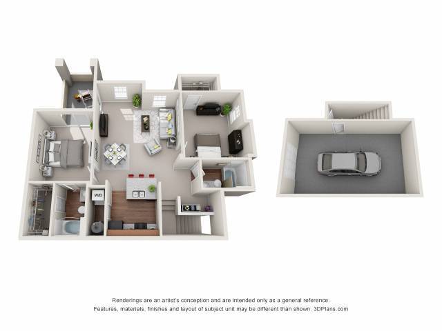 Floorplan - Ravello Townhomes