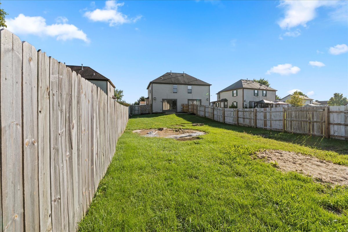 Backyard - 1600 Rock Creek Dr
