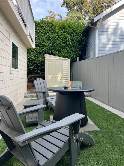 Backyard patio - 525 NE 86th St