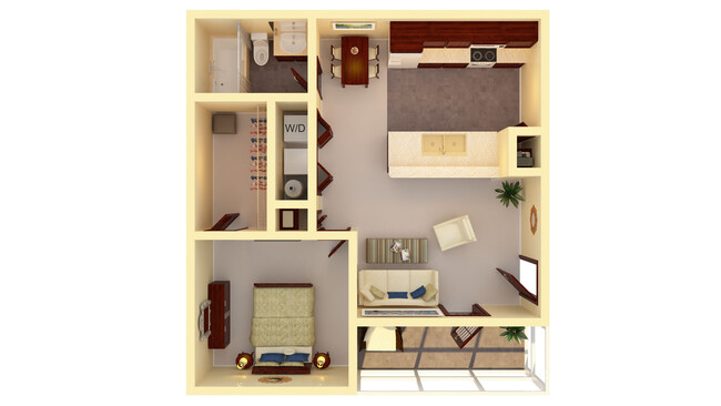 Floorplan - The Quarters on Razorback Road