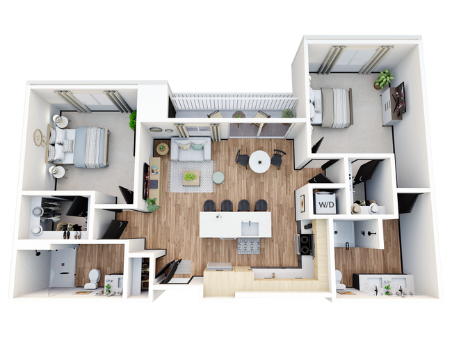 Floorplan - Banyan on Washington