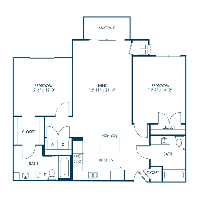 Floorplan - Parker Station Flats
