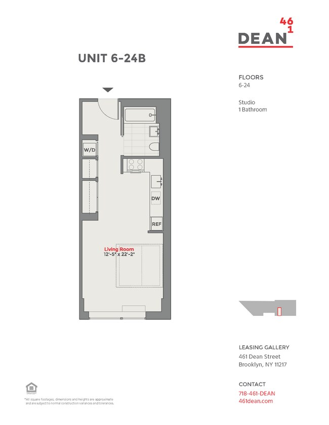 Floorplan - 461 Dean