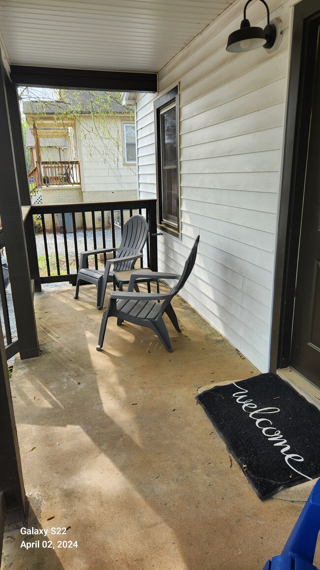 front porch - 39 E 7th St