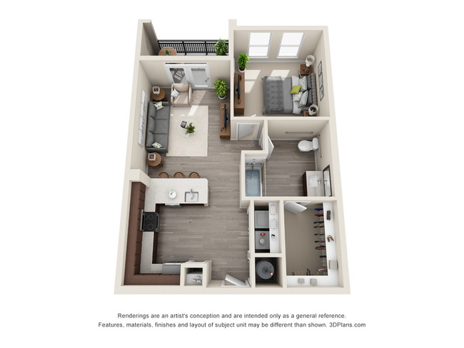 Floorplan - The Baldwin at St. Paul Square