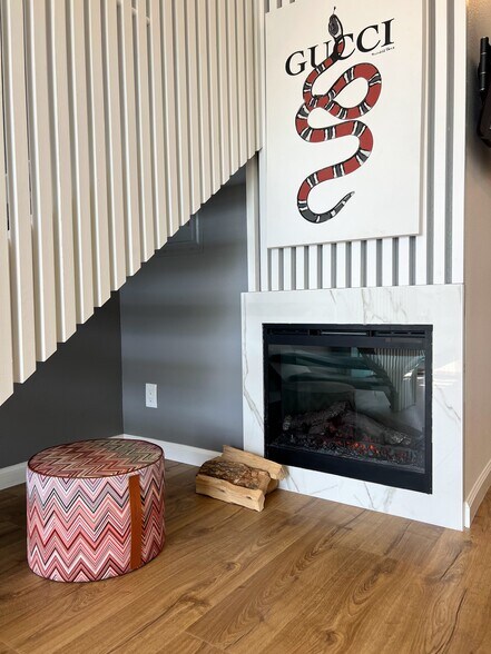 Electric fireplace - 2225 Manchester Avenue