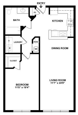 Floorplan - The Waverly