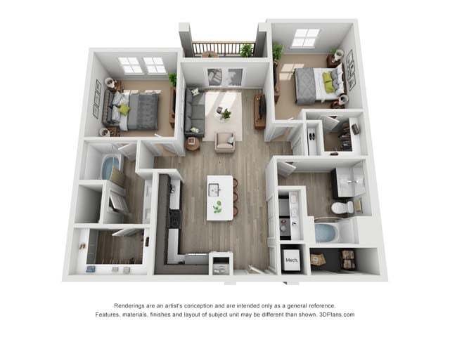 Floorplan - The Haven at Indigo Square