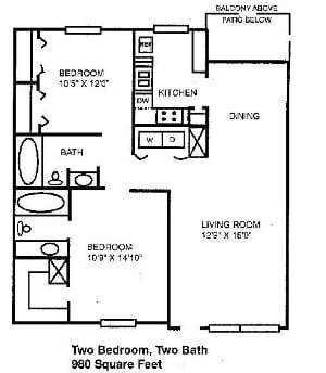 SCK 2-2, 980sqft - Shadow Creek