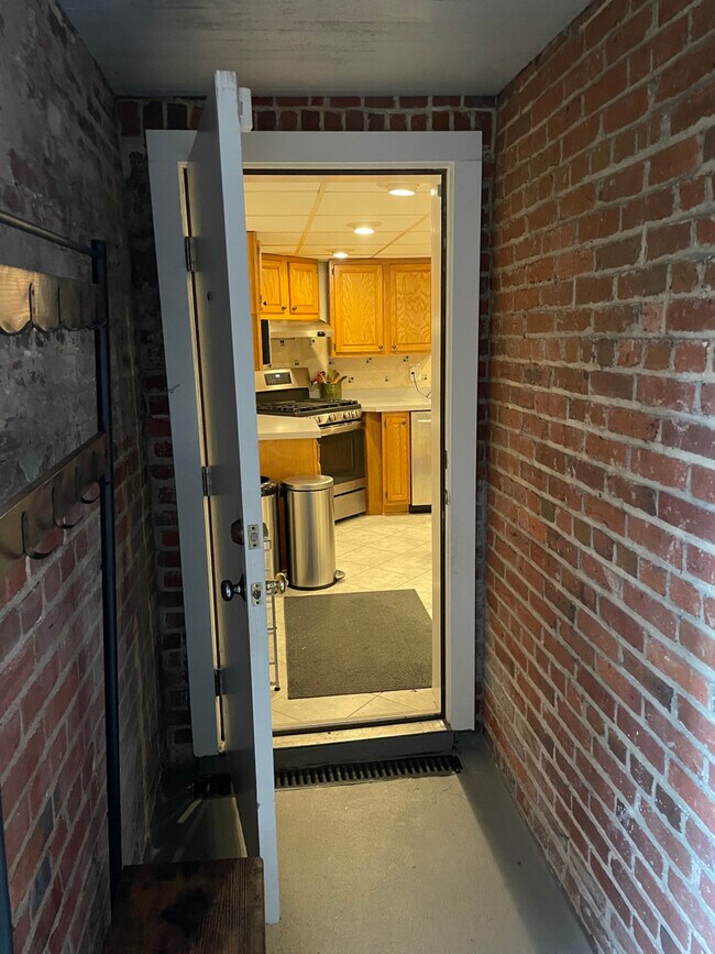 apartment entrance into kitchen - 1869 Park Rd NW