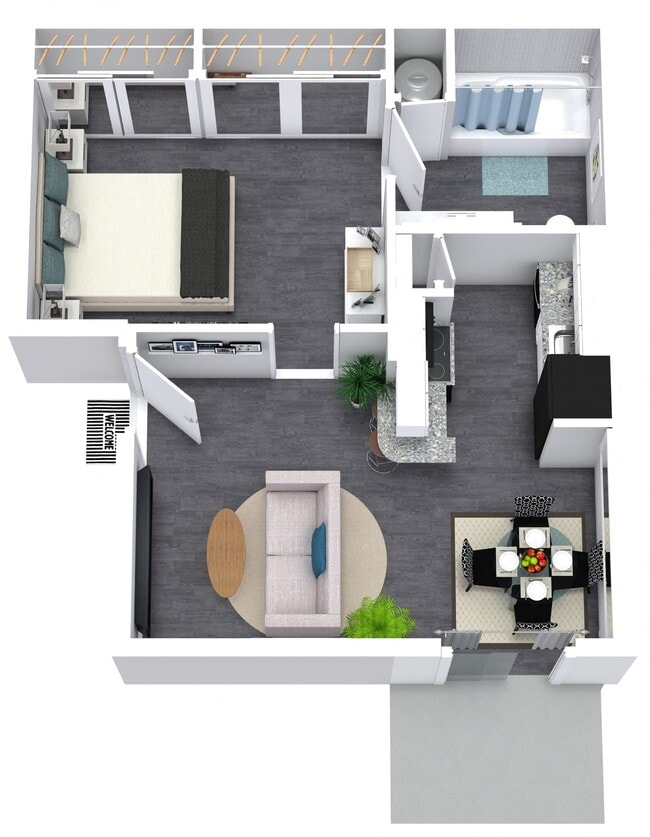 Floorplan - Arrowood Apartments