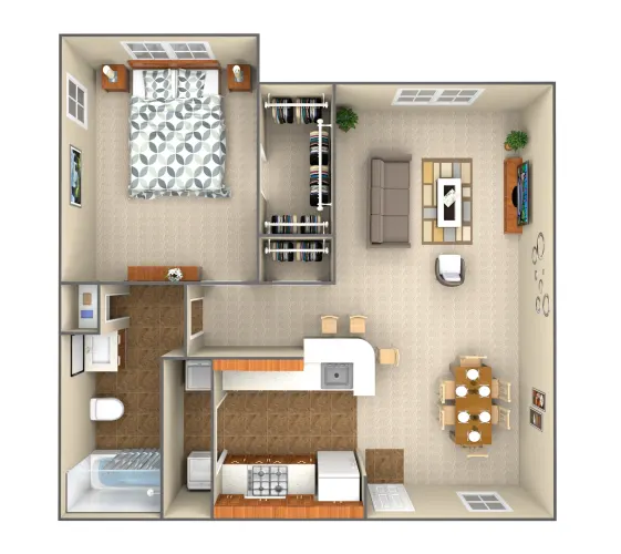 Floorplan - The Village at Johnson Creek