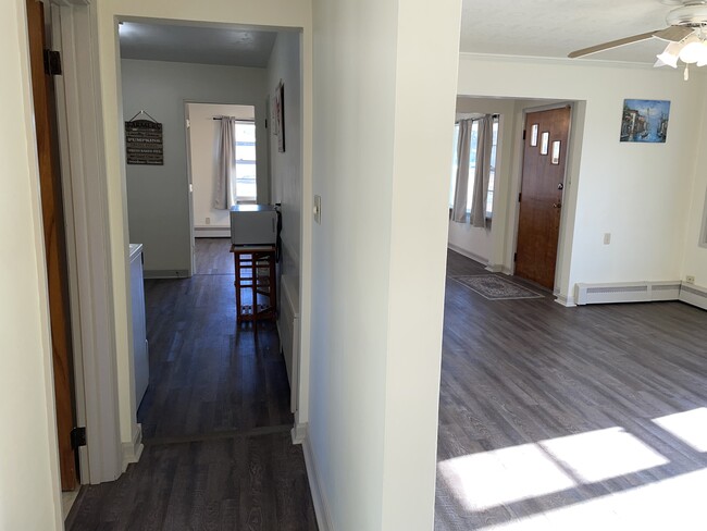 Hallway kitchen left living room right - 4401 Haffner Dr