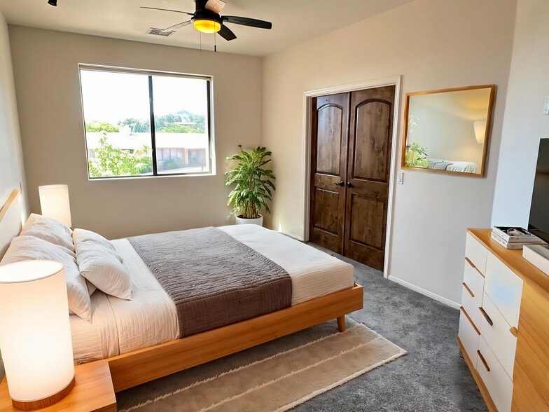 Virtual Staged Bedroom - 1483 Vista Montana Rd