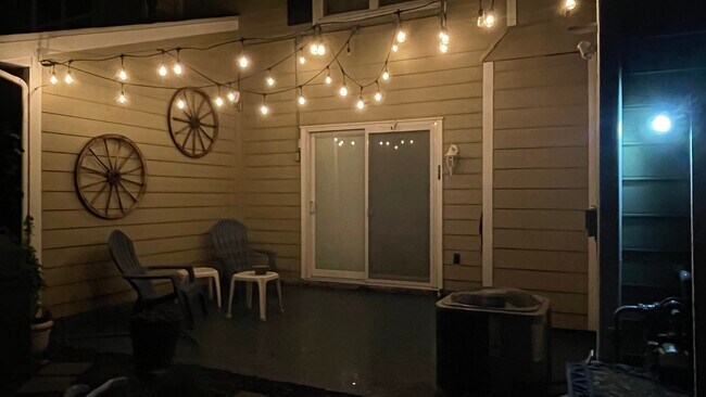 Back patio - 229 Quail Run