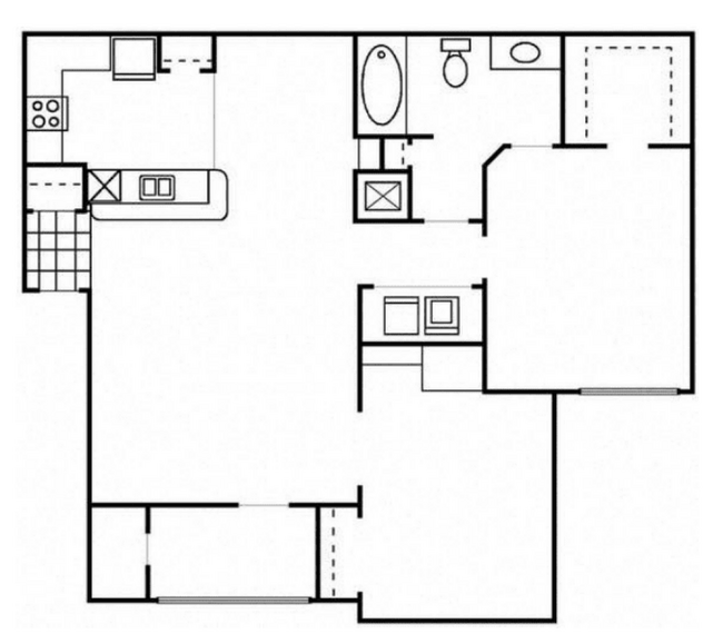 Floorplan - Northbrooke Apartment Homes