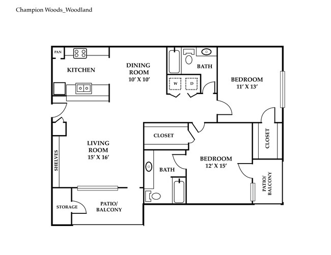 Floorplan - The Ranch at Champions