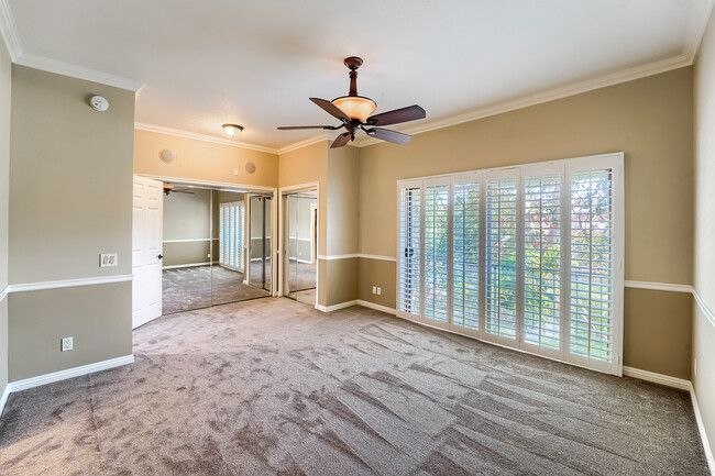 Master bedroom showing both closets - 6256 Shoup Ave