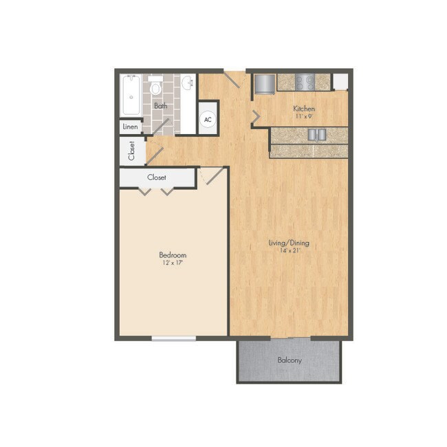 Floorplan - The Beverly