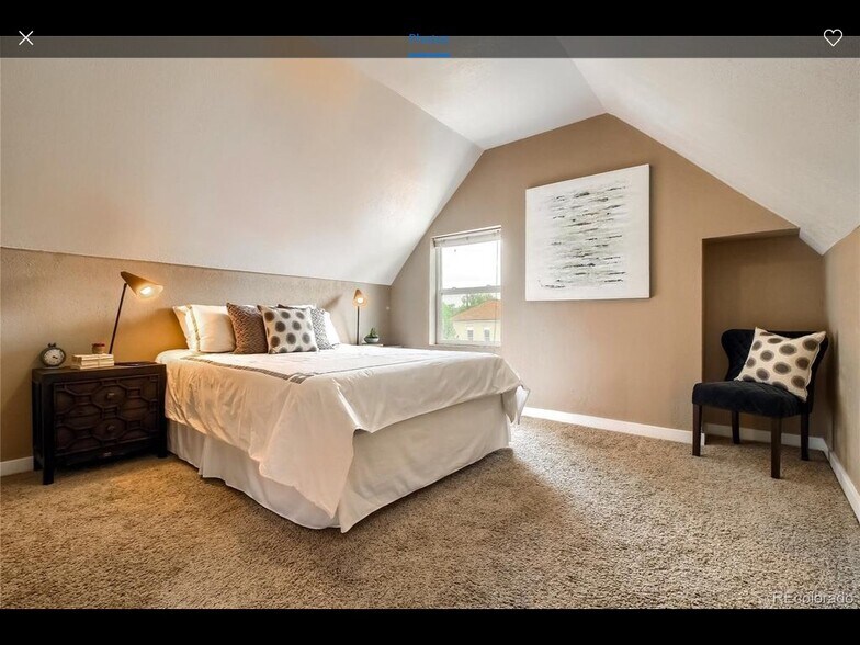 Upstairs bedroom - 3451 N Downing St