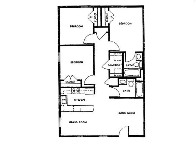 3BR/2BA - Bexley Ridge