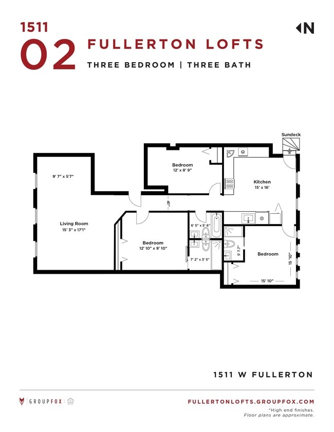 Floorplan - Fullerton Lofts