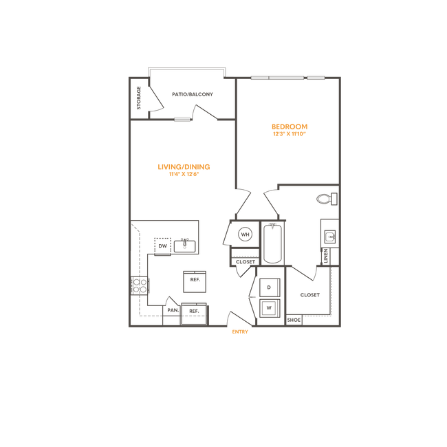 Floorplan - Citron at The Packing District