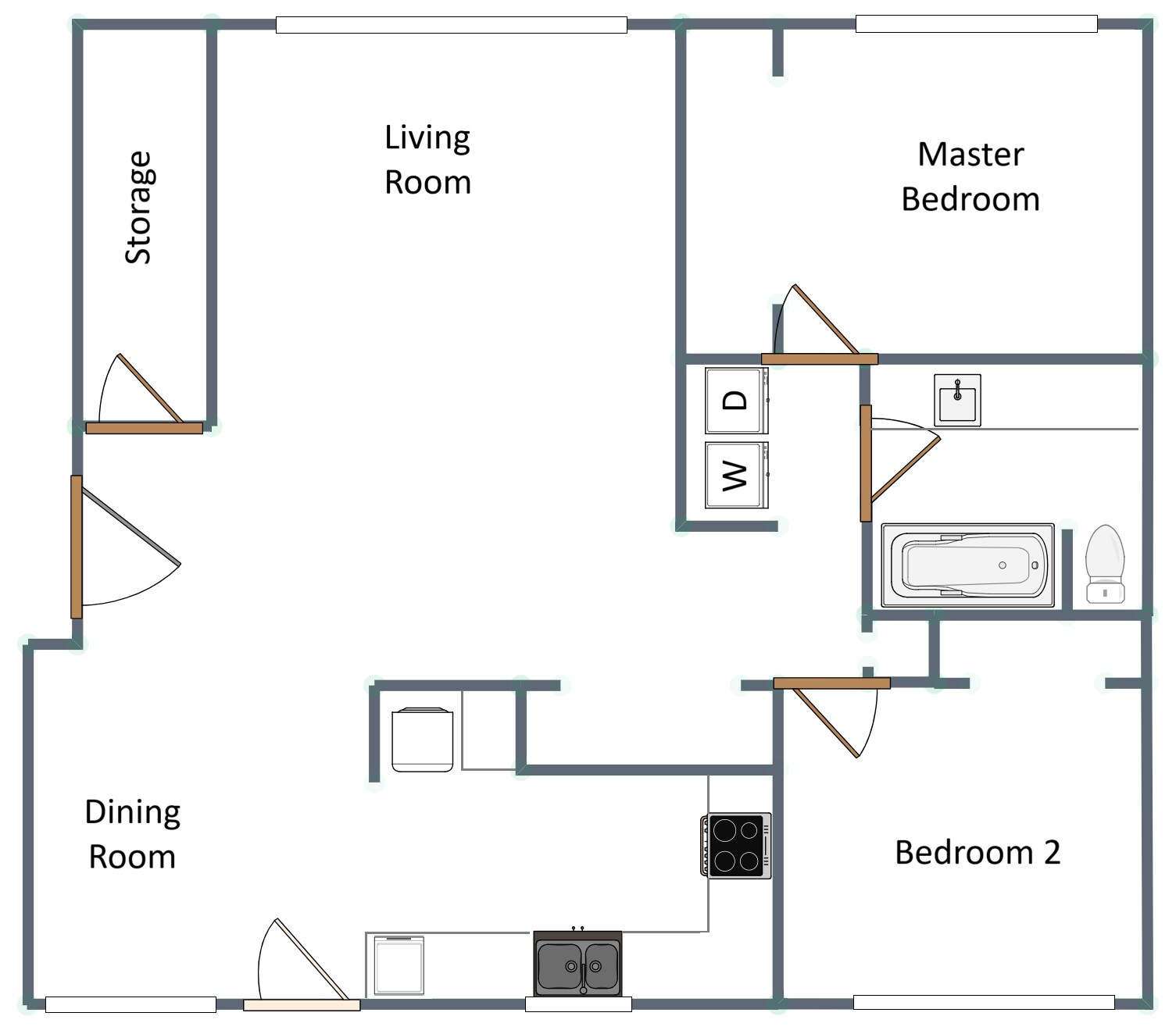Layout - 1072 Mitchell Ave