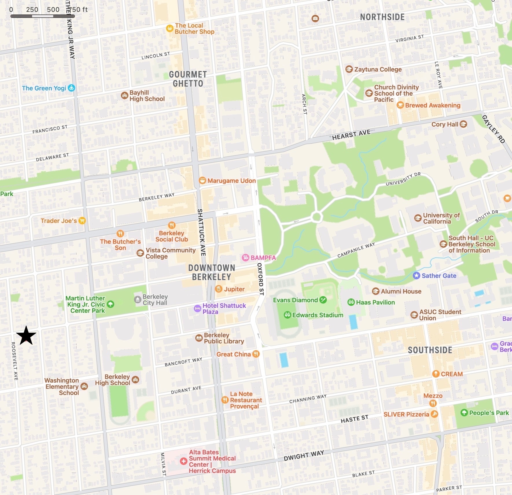 Proximity to Downtown & UC Berkeley - 1750 Allston Way