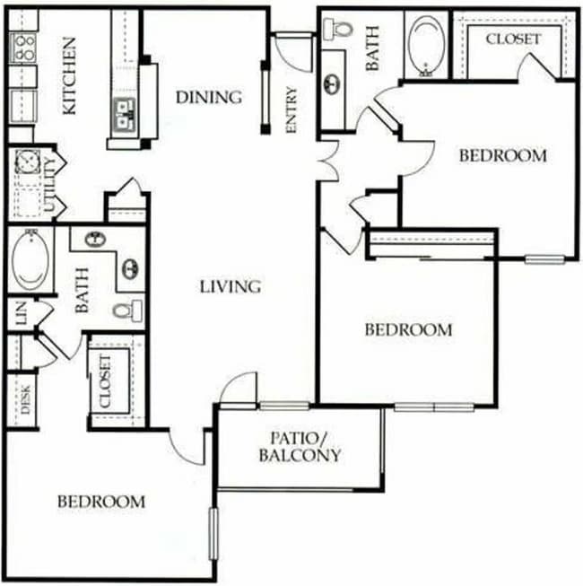 Floorplan - Enclave at La Frontera
