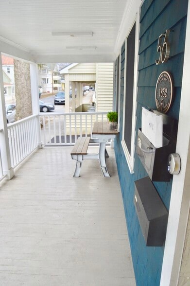 1st floor porch - 56 Ash St