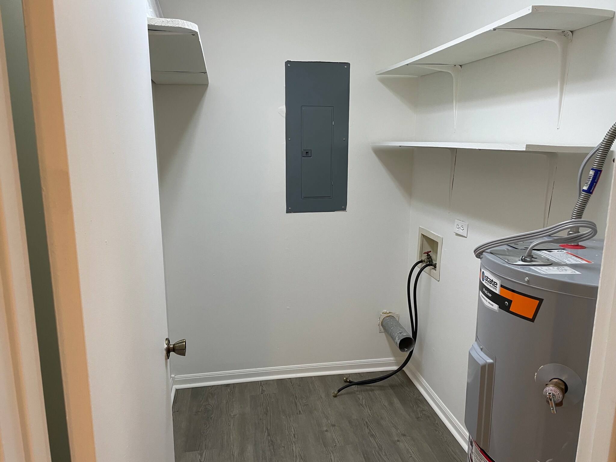 Utility room W/D hookups - 214 Gloria St