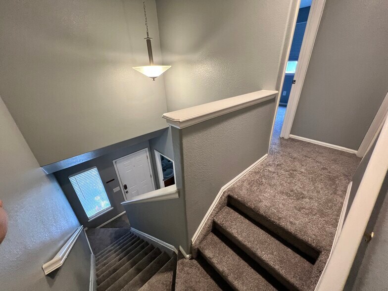 Stairway looking up to 2nd level - 9106 Gale Blvd