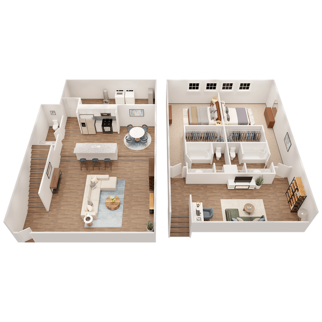 Floorplan - Bass Lofts Apartments