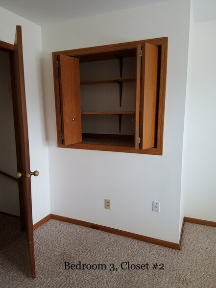 Bedroom #2, closet #2 - 1010 N Gammon Rd