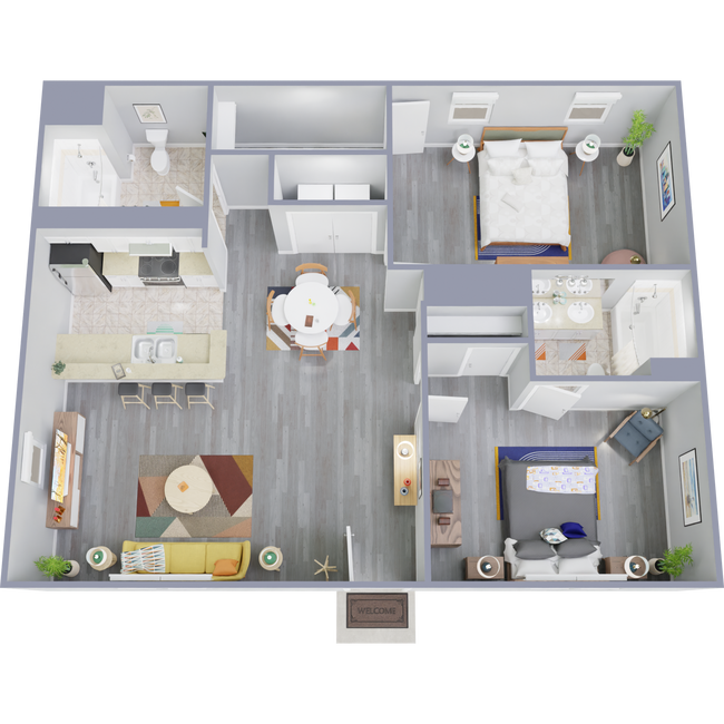 Floorplan - Chateau Santa Fe