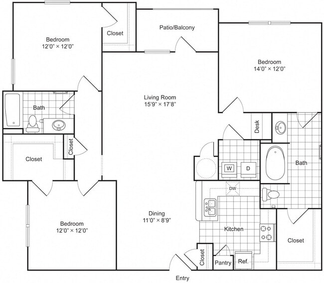 Floorplan - Elevate Eagles Landing